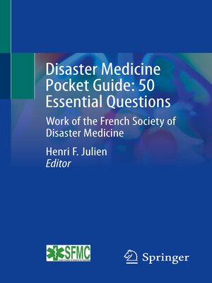 cover image of Disaster Medicine Pocket Guide: 50 Essential Questions
